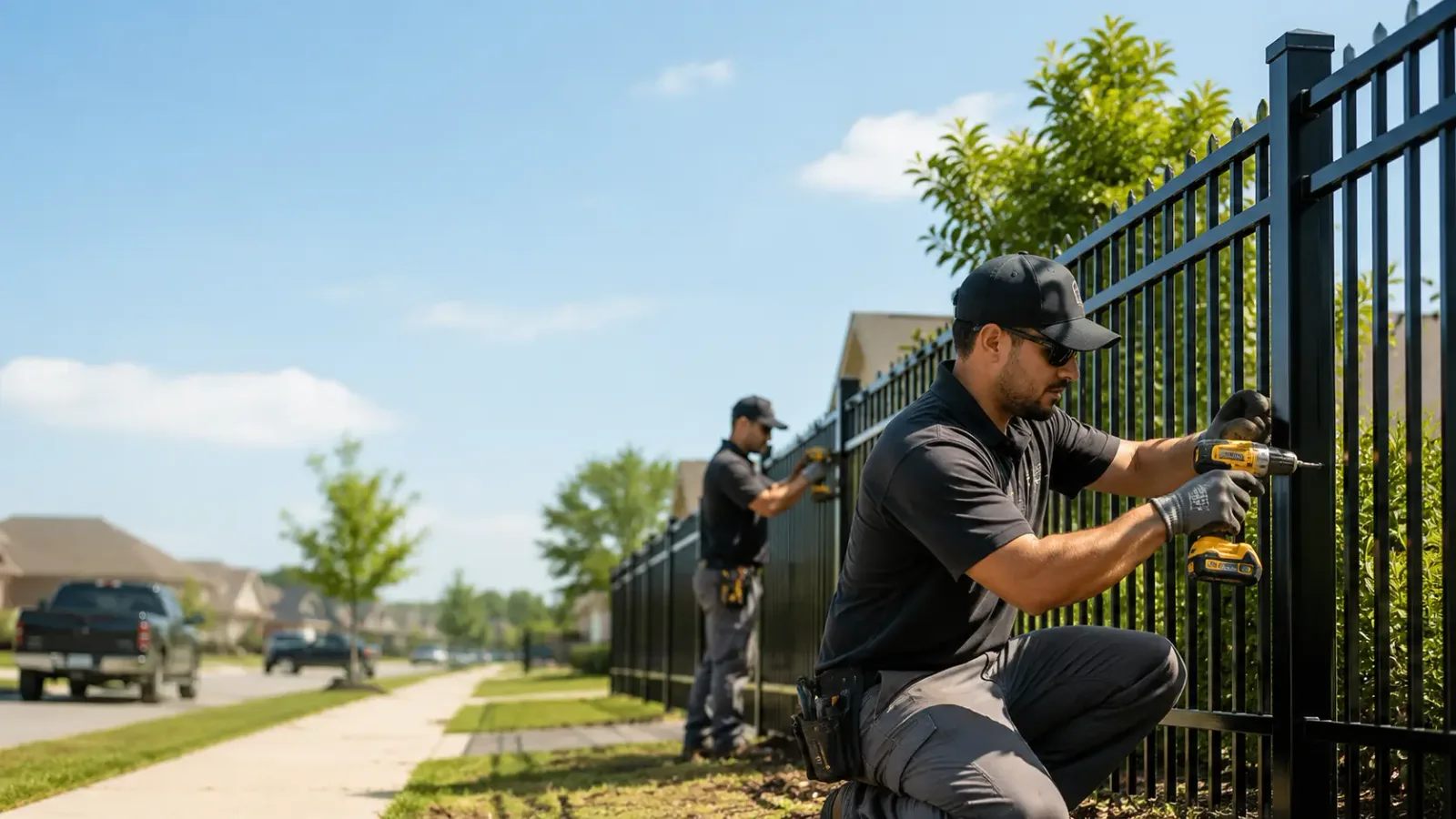 Metal Fence Installation in Bixby, OK